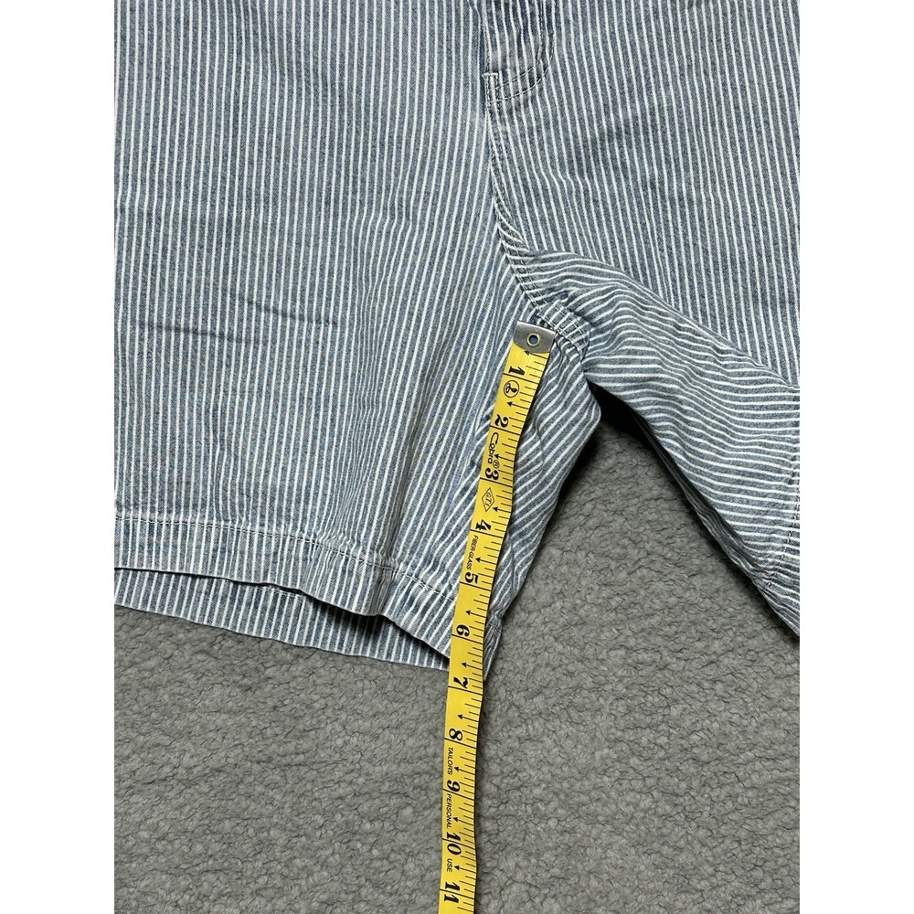 Lauren Jeans Co Seersucker Shorts Womens Size 10 Polo Ralph Lauren Chore Shorts - Picture 6 of 15